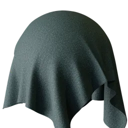 Deep Teal Wool Suiting Fabric