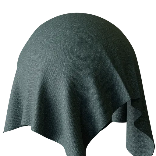 Deep Teal Wool Suiting Fabric