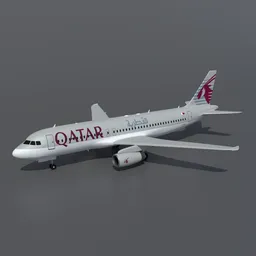 Airbus A320 Qatar Airlines