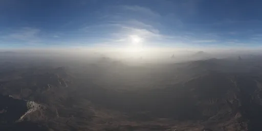 Sci-fi Alien Planet Terrain