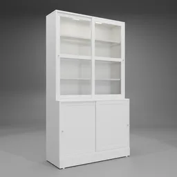 Havsta - Cabinet - Shelving - white wood
