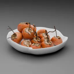 Persimmon Fruit Bowl