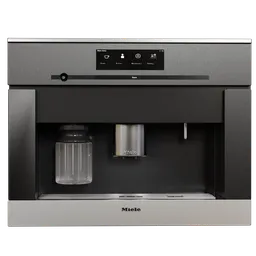 Highly detailed Blender 3D model of a modern Miele built-in coffee machine, rendered with Cycles in centimeters.