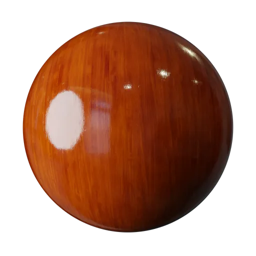 Varnished-wood