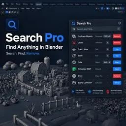Universal Search - Spotlight-Style Search for Commands, Data, Nodes & Settings