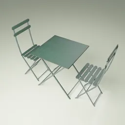 Table set lowpoly
