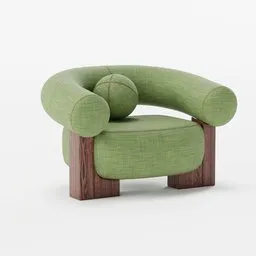 Armchair Cassete -  4 baked colors options