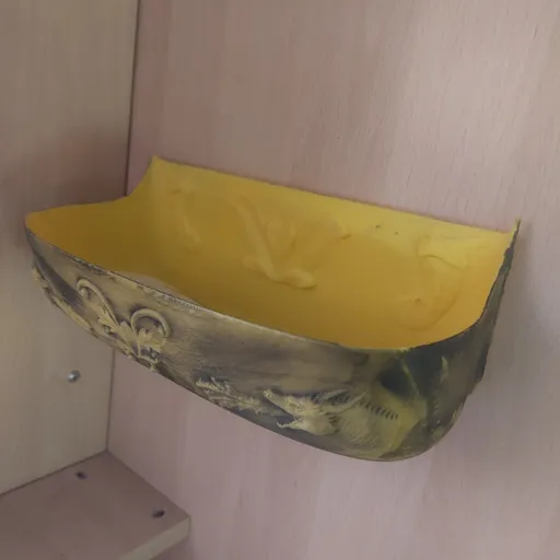 Shelf sculptable