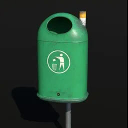 Vienna Municipal Trash Bin