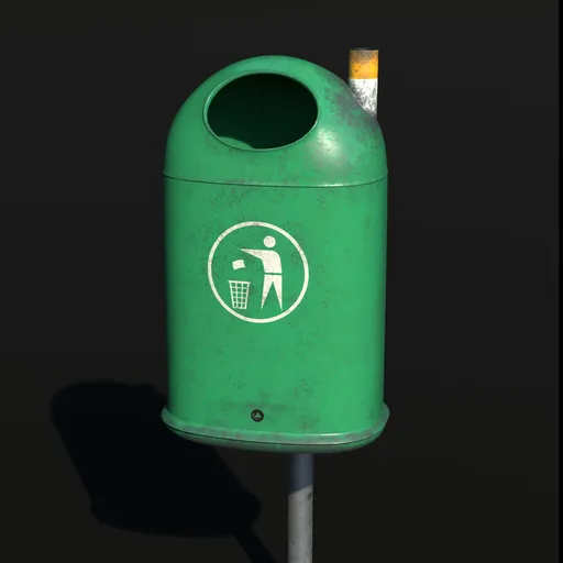Vienna Municipal Trash Bin