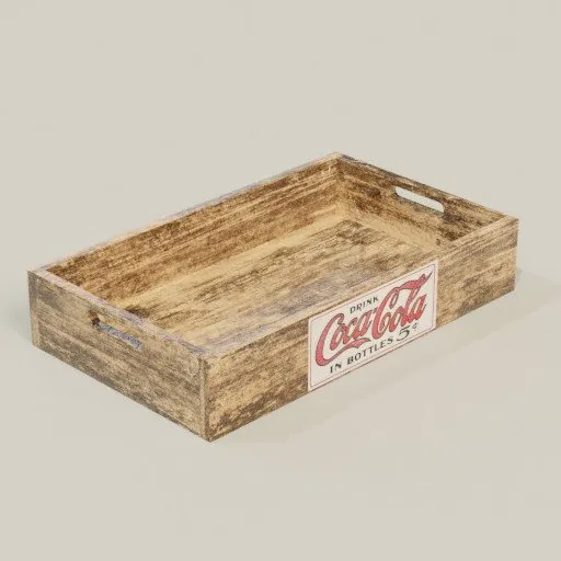 Vintage Coca-Cola Wooden Drink Crate