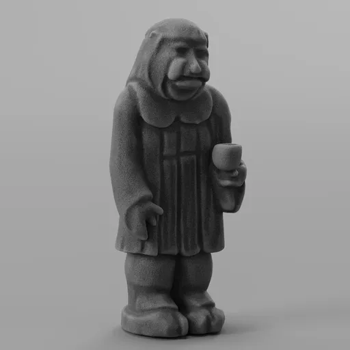 Humanoid Sculpture Decoration