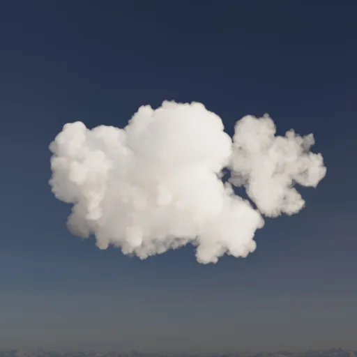 Cumulus VDB Cloud Puffy