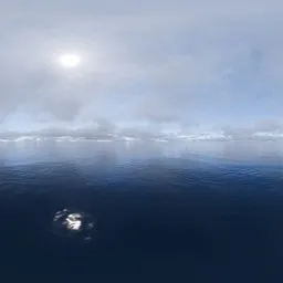 Cloudy Ocean Daylight