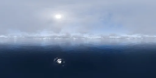 Cloudy Ocean Daylight