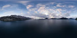 Winter Mountain Landscape Coast