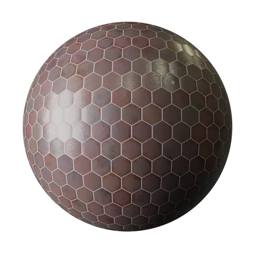 Hexagonal brick
