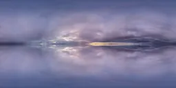 Infinite Sky - Overcast Cloudy Sunset