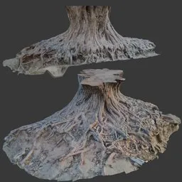 Tree Roots Exposed