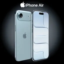 Apple Iphone 17 Air Sky Blue