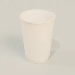 Disposable White Paper Cup