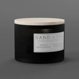 Sand and Fog Candle - Vanilla Sandalwood