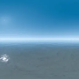 Intense Blue Summer Sky
