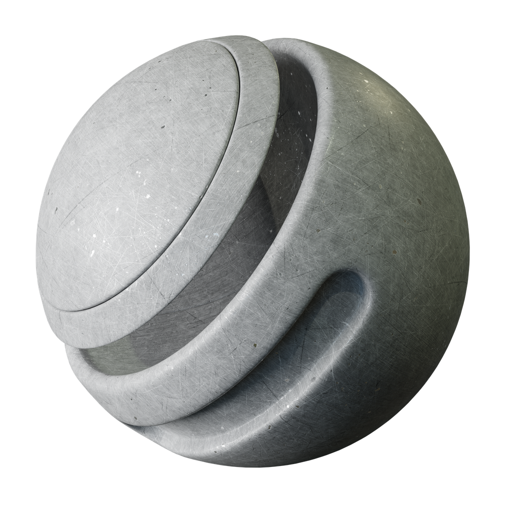 Silver scratched brushed metal | FREE metal materials | BlenderKit