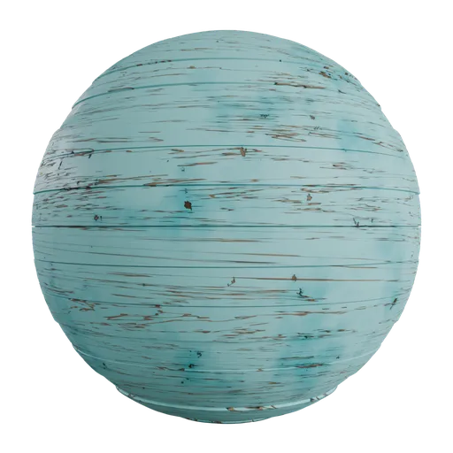 Procedural Painted Wood Planks