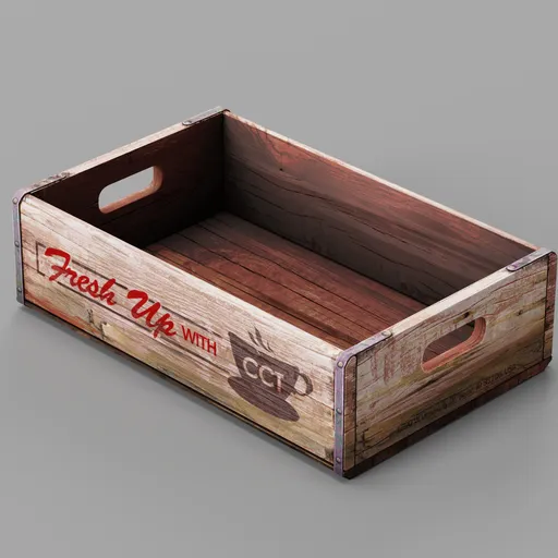 Old Wooden Crate