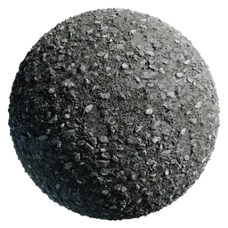 High-resolution PBR Ground Dirt Mud texture for realistic 3D Blender rendering and other CG applications.