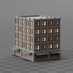Vintage American Building
