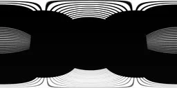 Illustration of elegant concentric light rings emanating from center in a studio lighting HDR image.