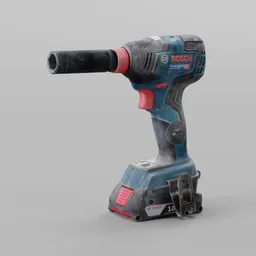 Cordless Wrench RAW Scan 3D model