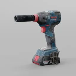 Cordless Wrench RAW Scan 3D model