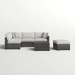 Outdoor Sectional Sofa Set