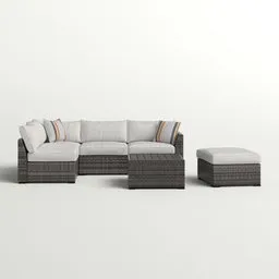 Outdoor Sectional Sofa Set