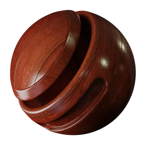 Mahogany Wood Floor