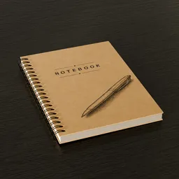 Spiral Kraft Notebook