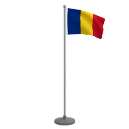 Animated Flag of Romania