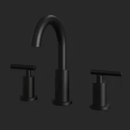 Modern Black Bathroom Faucet