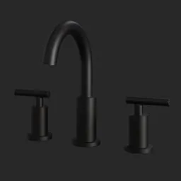 Modern Black Bathroom Faucet