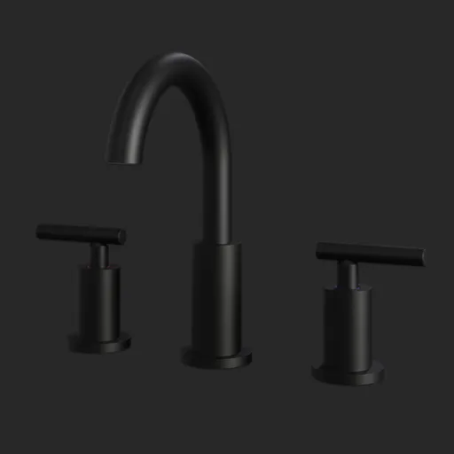 Modern Black Bathroom Faucet