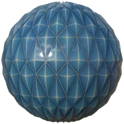 Geometric Diamond Tile