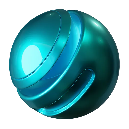 Blue Car Paint Shader