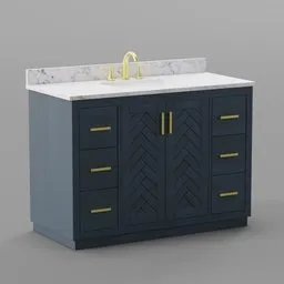 Gazsi Single Bathroom Vanity Set