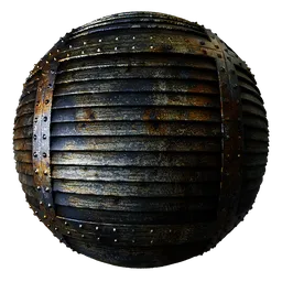 Metal Rivets Scratched Vent