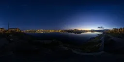 Night Lights City Twilight