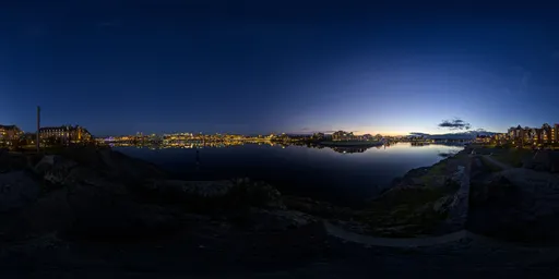 Night Lights City Twilight