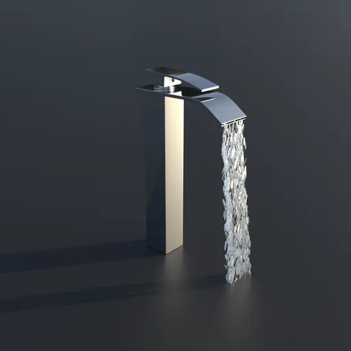 Procedural Hand Mixer Water Simulation